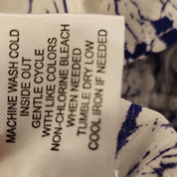 Betro Simone Blue Paint Splatter Design Romper - Picture 10 of 12